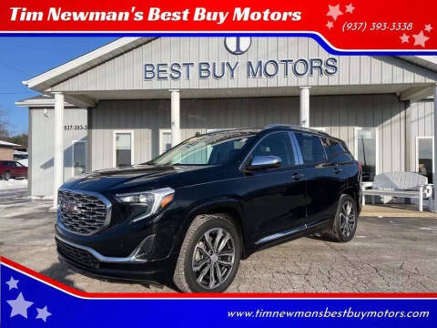 2018 GMC Terrain for sale at Tim Newman's Best Buy Motors in Hillsboro OH