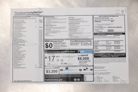 2023 BMW M8 Competition