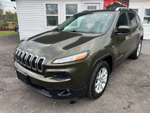 2014 Jeep Cherokee for sale at J & E AUTOMALL in Pelham NH