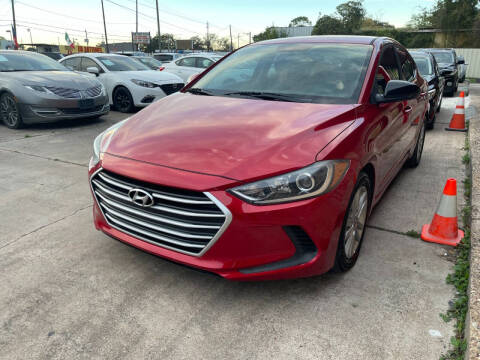 2018 Hyundai Elantra for sale at Sam's Auto Sales in Houston TX