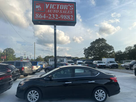 2018 Nissan Sentra for sale at Victor's Auto Sales in Greenville SC