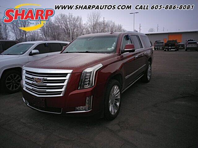2019 Cadillac Escalade ESV for sale at Sharp Automotive in Watertown SD