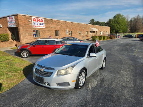2012 Chevrolet Cruze for sale at ARA Auto Sales in Winston-Salem NC