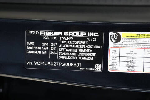 2023 Fisker Ocean Ultra