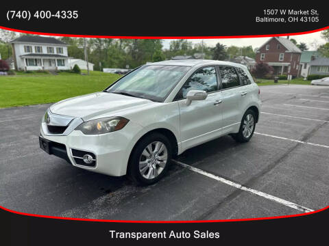 2011 Acura RDX for sale at Transparent Auto Sales LLC in Baltimore OH