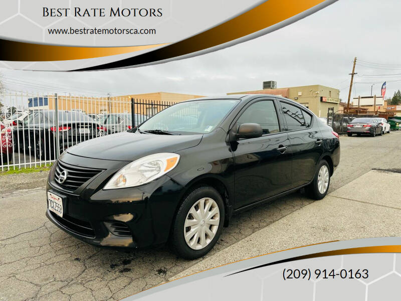 2014 Nissan Versa for sale at Best Rate Motors in Sacramento CA