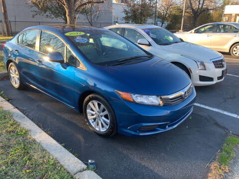 2012 Honda Civic for sale at CAR CORNER RETAIL SALES in Manchester CT