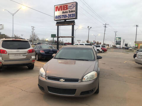 2006 Chevrolet Impala for sale at MB Auto Sales in Oklahoma City OK