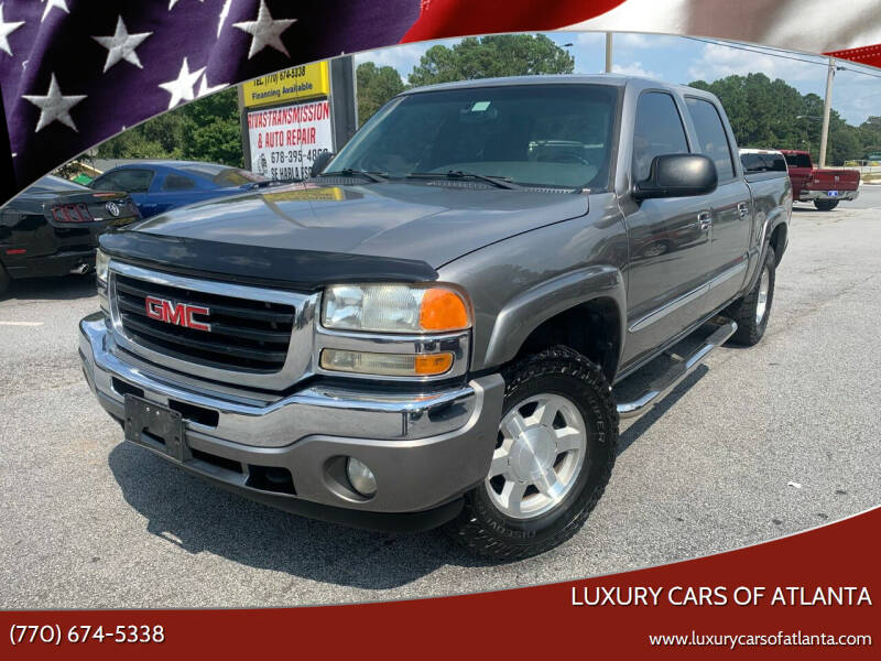 2006 GMC Sierra 1500 for sale at Luxury Cars of Atlanta in Snellville GA