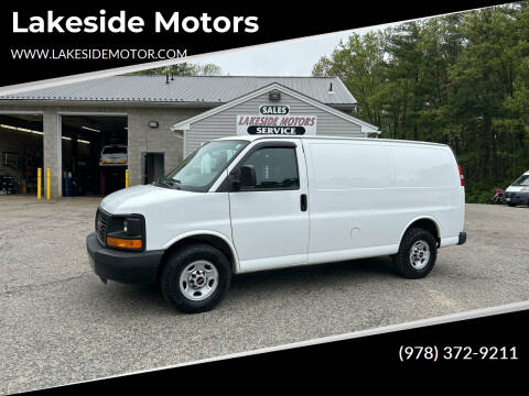 2015 GMC Savana for sale at Lakeside Motors in Haverhill MA