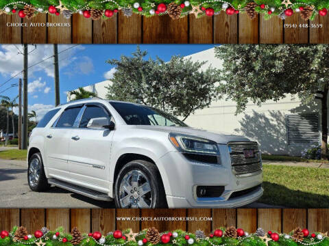 2016 GMC Acadia Denali