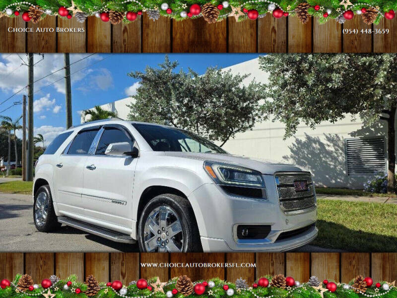 2016 GMC Acadia Denali