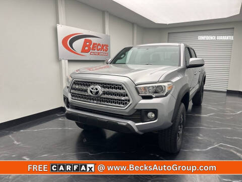 2017 Toyota Tacoma for sale at Becks Auto Group in Mason OH