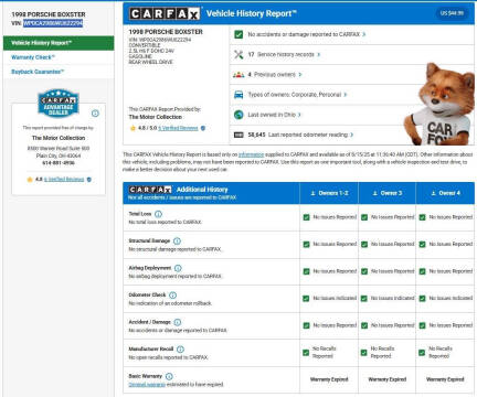 1998 Porsche Boxster