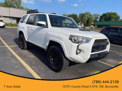2021 Toyota 4Runner for sale at T AUTO SALES LLC in Burnsville MN