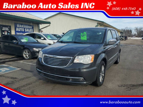 2014 Chrysler Town and Country for sale at Baraboo Auto Sales INC in Baraboo WI