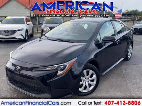 2022 Toyota Corolla for sale at American Financial Cars in Orlando FL