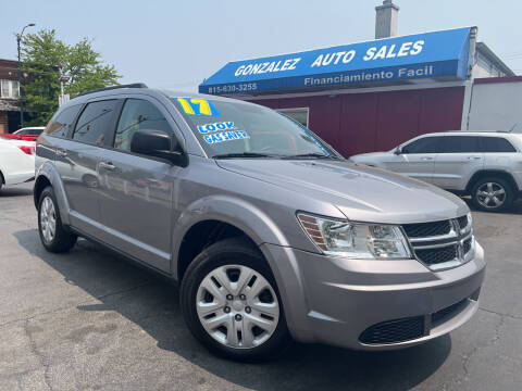 2017 Dodge Journey for sale at Gonzalez Auto Sales in Joliet IL