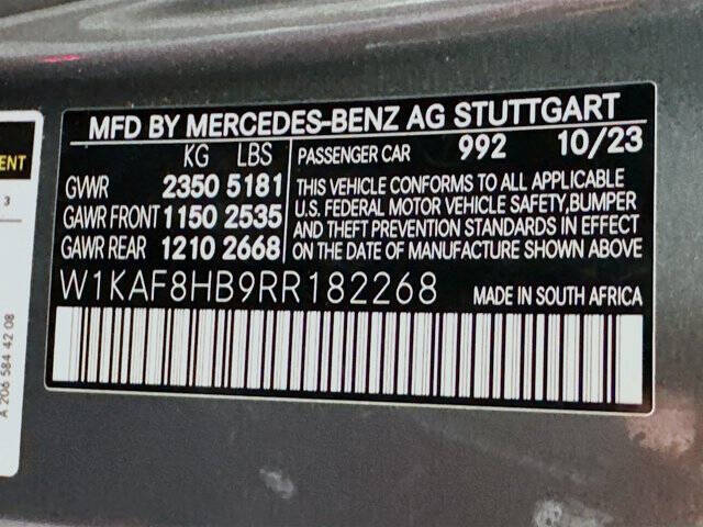 2024 Mercedes-Benz C-Class AMG C 43