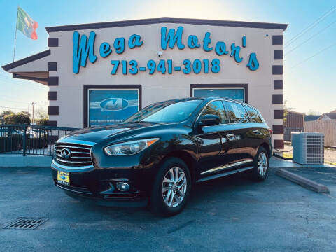 2013 Infiniti JX35 for sale at MEGA MOTORS in South Houston TX