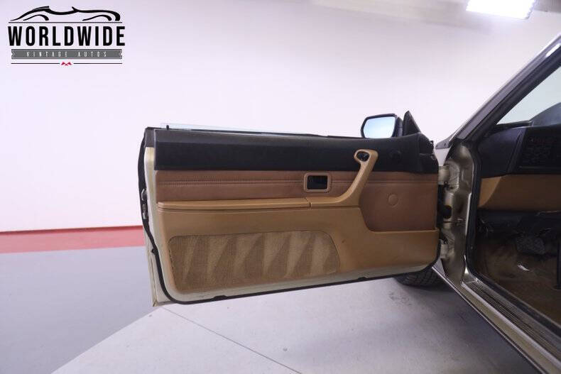 1986 BMW 6 Series 635CSi