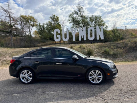 2015 Chevrolet Cruze for sale at Tiger Auto Sales in Guymon OK