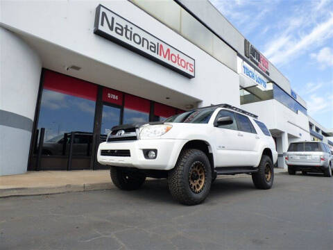 2007 Toyota 4Runner for sale at National Motors in San Diego CA