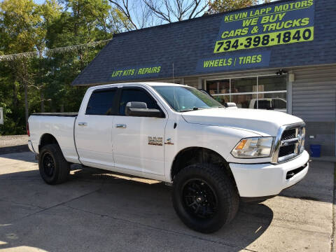 2014 RAM Ram Pickup 2500 for sale at Kevin Lapp Motors in Plymouth MI