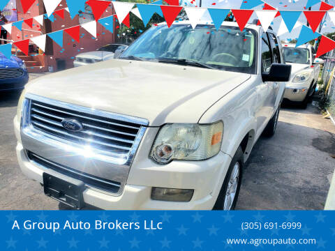 2010 Ford Explorer for sale at A Group Auto Brokers LLc in Opa-Locka FL