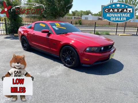 2012 Ford Mustang for sale at DUKE CITY AUTO SALES in Albuquerque NM