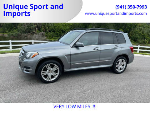 2015 Mercedes-Benz GLK for sale at Unique Sport and Imports in Sarasota FL