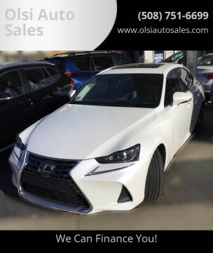 2017 Lexus IS 300 for sale at Olsi Auto Sales in Worcester MA