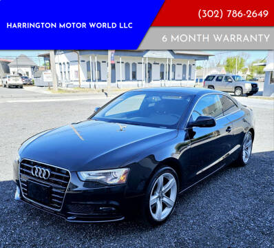 2014 Audi A5 for sale at Harrington Motor World LLC in Harrington DE