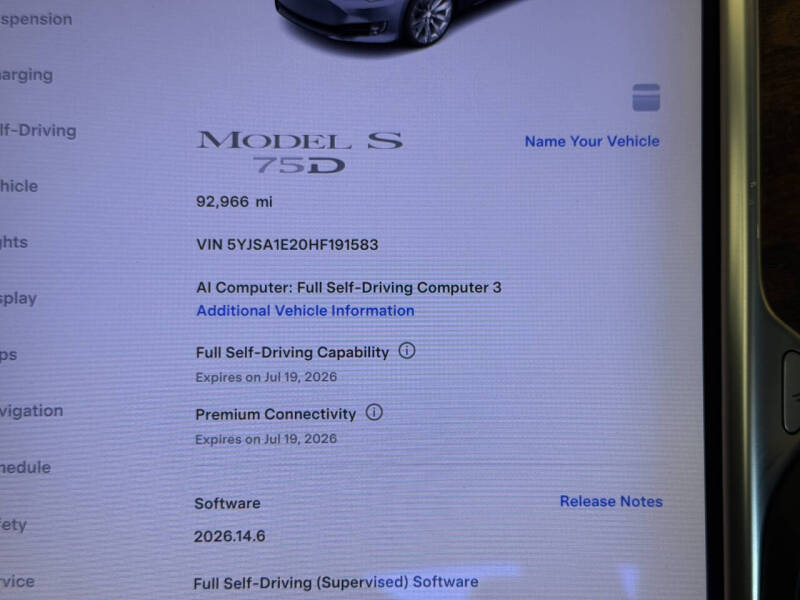 2017 Tesla Model S 75D