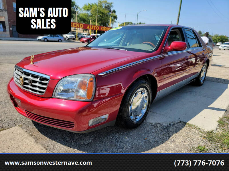 2000 Cadillac DeVille for sale at SAM'S AUTO SALES in Chicago IL