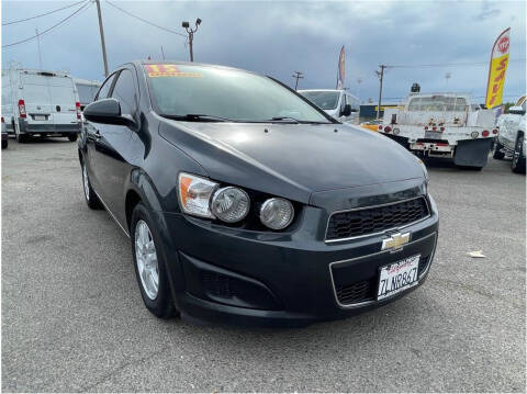 2015 Chevrolet Sonic for sale at MERCED AUTO WORLD in Merced CA