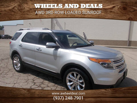 2013 Ford Explorer for sale at Wheels and Deals in New Lebanon OH