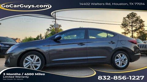 2020 Hyundai Elantra for sale at Gocarguys.com in Houston TX