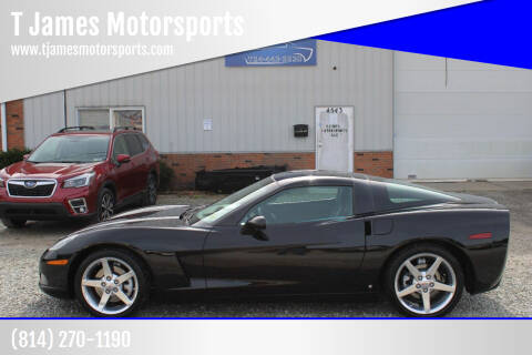 2006 Chevrolet Corvette for sale at T James Motorsports in Gibsonia PA