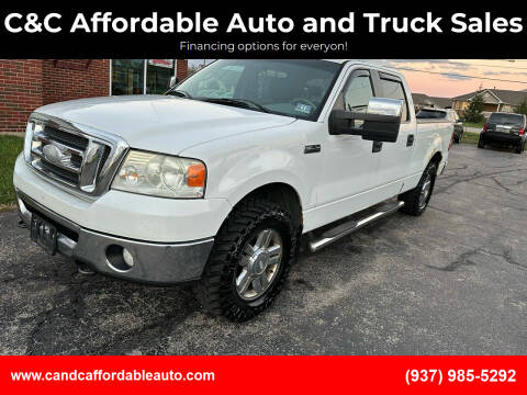 2008 Ford F-150 for sale at C&C Affordable Auto and Truck Sales in Tipp City OH