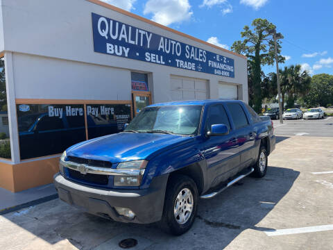 2004 Chevrolet Avalanche for sale at QUALITY AUTO SALES OF FLORIDA in New Port Richey FL