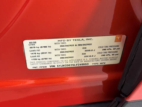 2020 Tesla Model X Long Range Plus