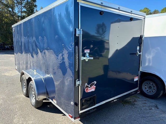 2025 Quality Cargo Trailer 7x16 Enclosed Cargo for sale at Cross Resurrection Golf Carts and Trailers in Rincon, GA