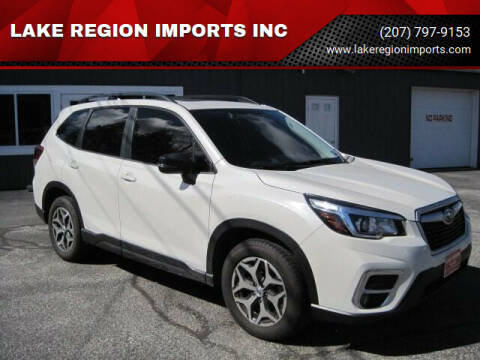 2019 Subaru Forester for sale at LAKE REGION IMPORTS INC in Westbrook ME