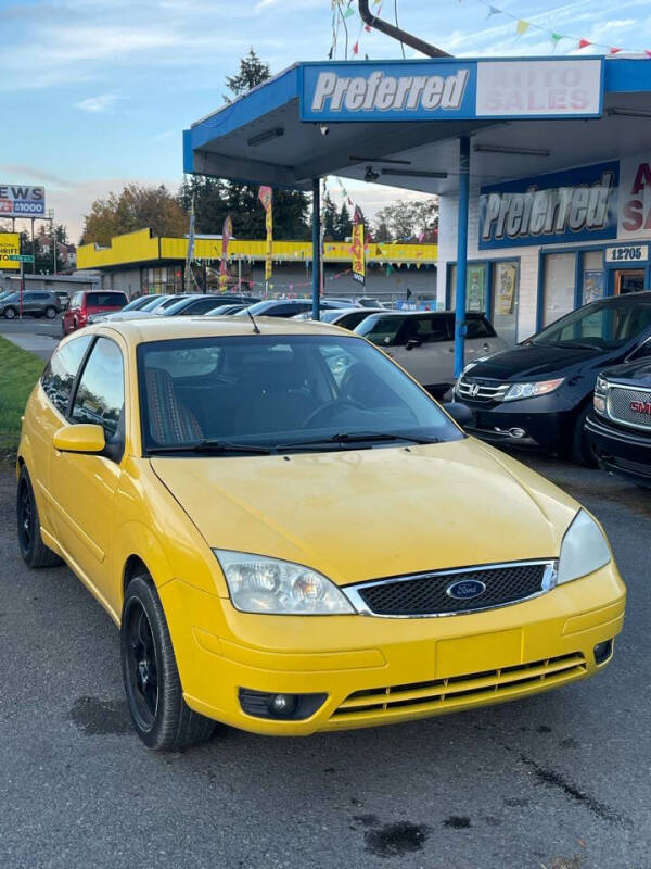 Used 2006 Ford Focus ZX3 S with VIN 1FAHP31N56W185510 for sale in Tacoma, WA