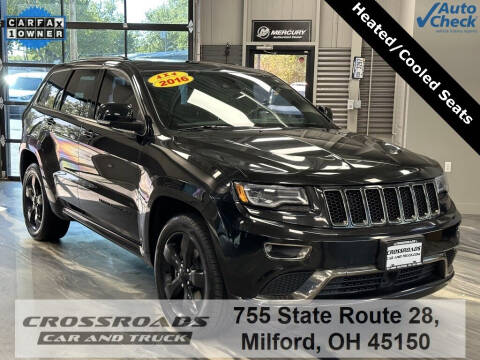 2016 Jeep Grand Cherokee for sale at Crossroads Car & Truck in Milford OH