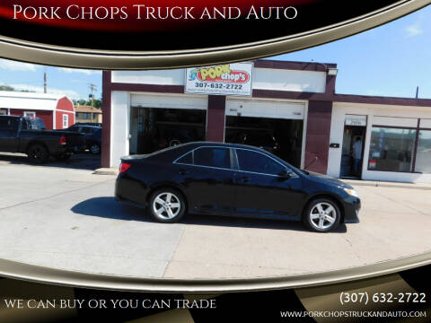 2013 Toyota Camry for sale at Pork Chops Truck and Auto in Cheyenne WY