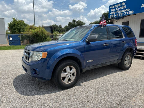 2008 Ford Escape for sale at P & A AUTO SALES in Houston TX