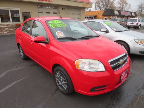 2011 Chevrolet Aveo for sale at Bells Auto Sales in Hammond IN