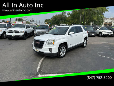 2017 GMC Terrain for sale at All In Auto Inc in Palatine IL